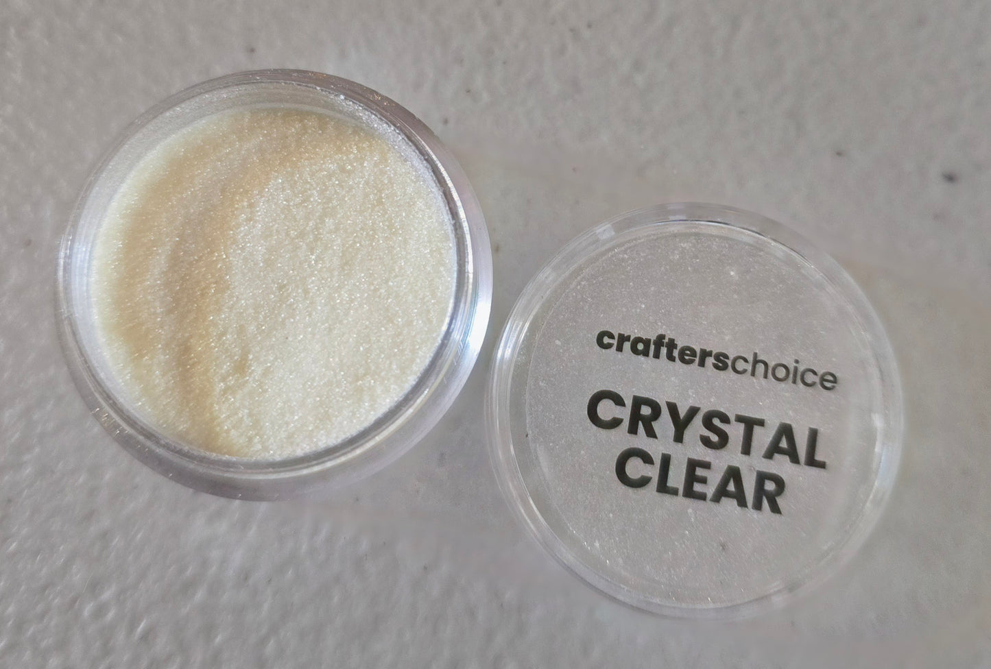 Couture Creations Mix and Match Glitter Powder - Crystal Clear