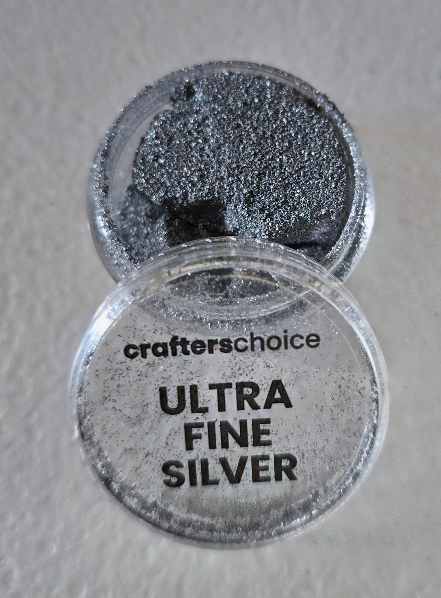 Couture Creations Mix and Match Glitter Powder - Ultra Fine Silver