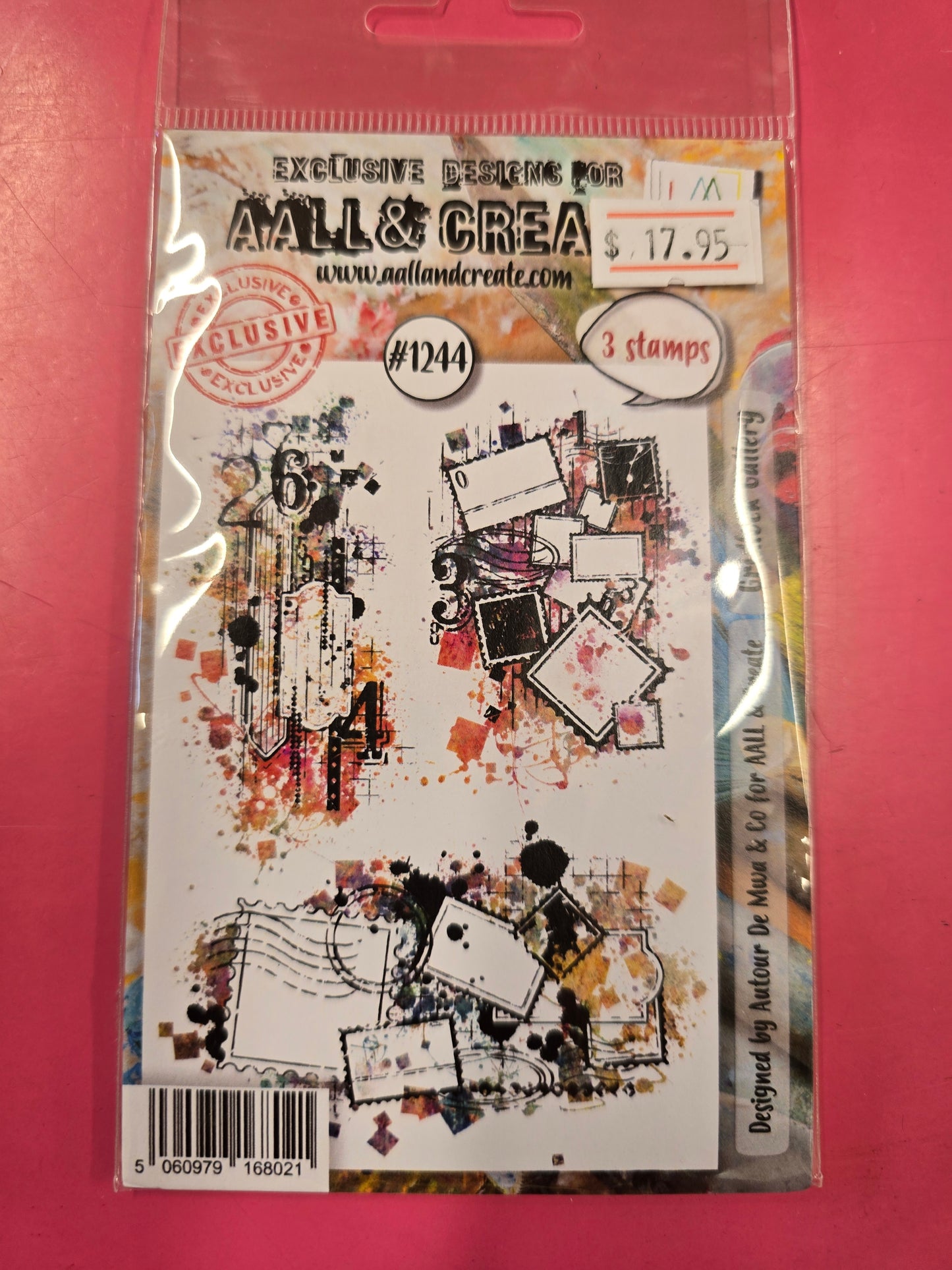 AALL & Create Gridlock Gallery Stamp Collection #1244