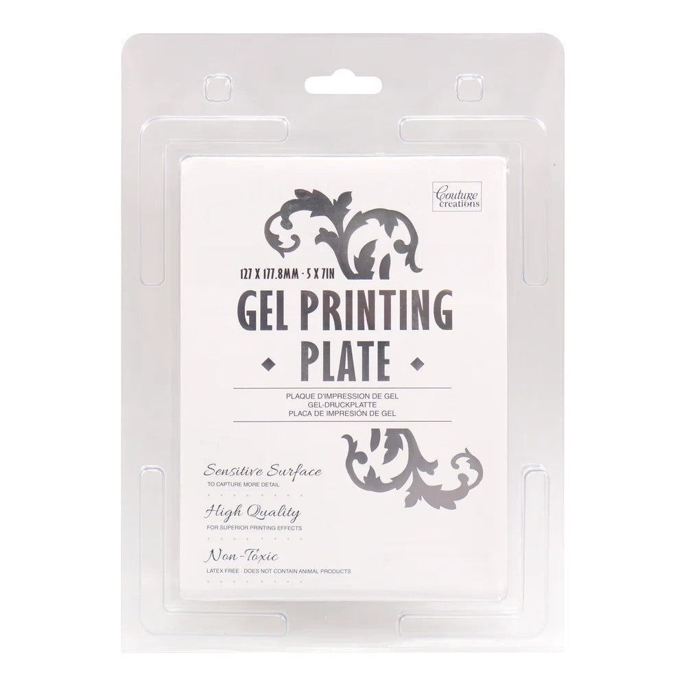 Couture Creations 5"x7" Gel Printing Plate