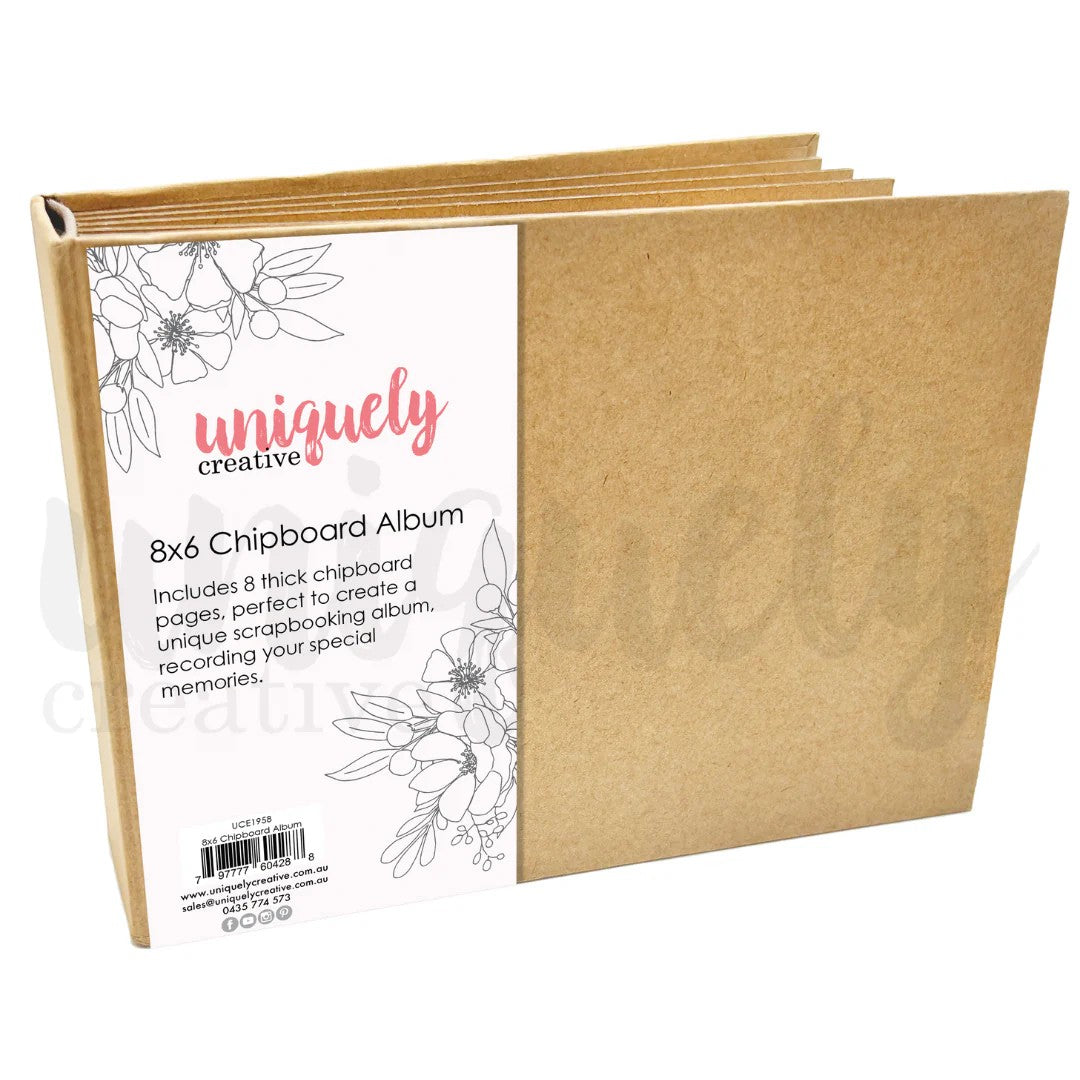 Uniquely Creative 8"x6" Chipboard Album