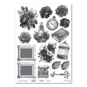 3 Quarter Designs Serenade A4 Acetate Sheet