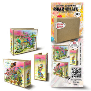 AALL & Create Album Cover-Kraft (Pack of 1) - 5"x4.5"