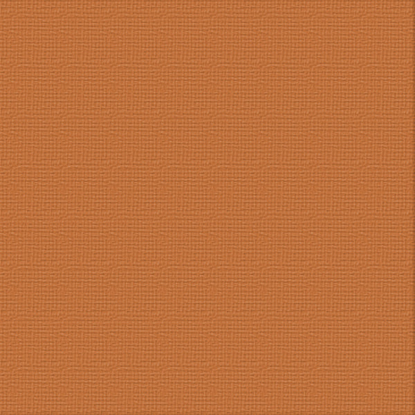 Couture Creations 12"x12" Textured Cardstock - Burnt Sienna - Rust (Single Sheet) 216GSM