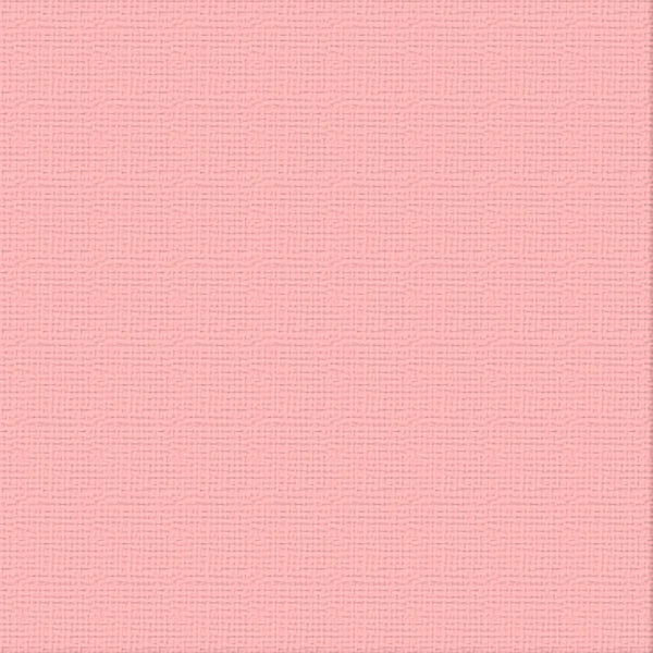 Couture Creations 12"x12" Textured Cardstock - Carnation (Single Sheet) 250GSM