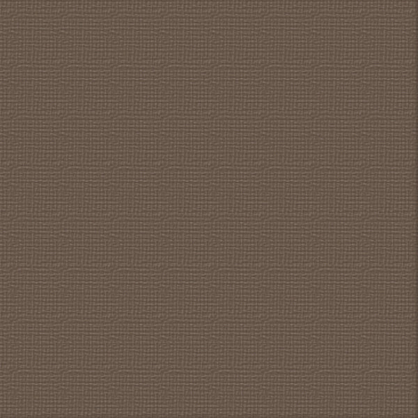 Couture Creations 12"x12" Textured Cardstock - Chocolate (Single Sheet) 216GSM