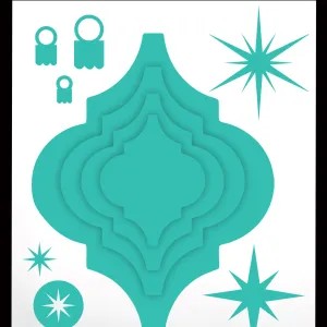 Arden Creative Studio Christmas Ornament Die Set