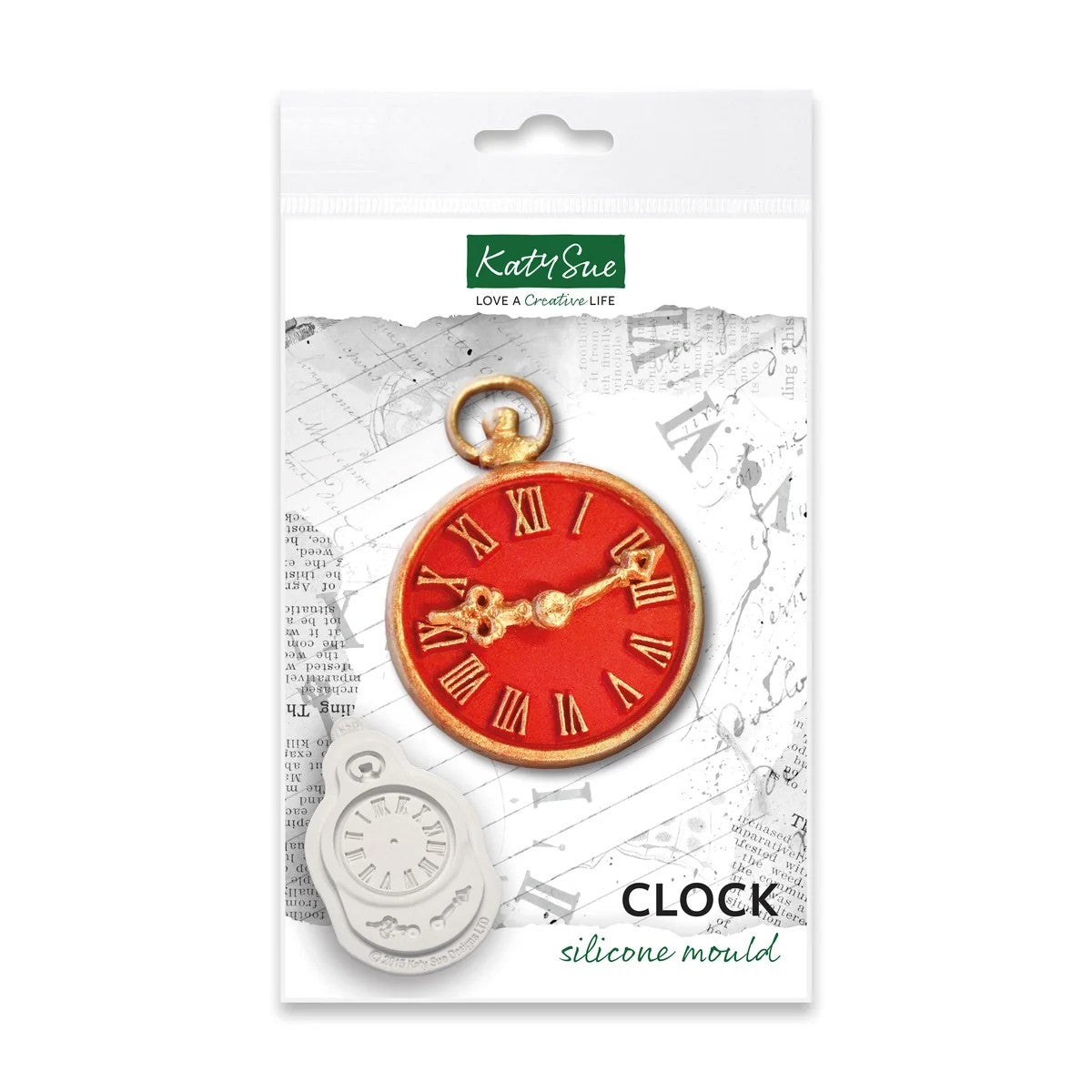 Katy Sue Clock Silicone Mould