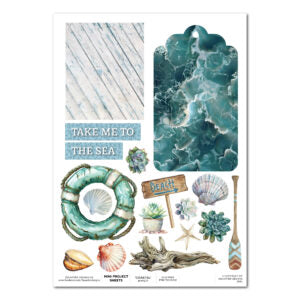 3 Quarter Designs Coastal Mini Project Sheet