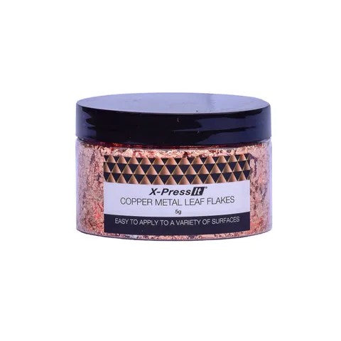 X-Press It Copper Metal Leaf Flakes 5g