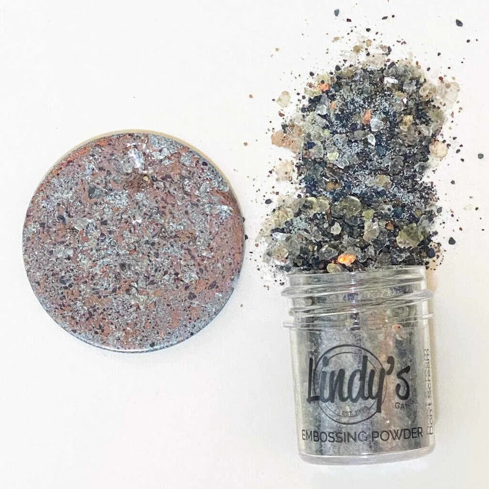 Lindy's Gang Don't Scream Aquamarine - Embossing Powder