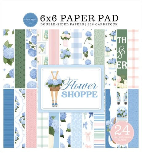 Carta Bella Flower Shoppe 6"x6" Paper Pad