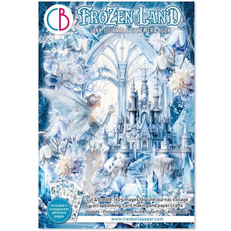 Ciao Bella Frozen Land Junk Journal & Ephemera Book