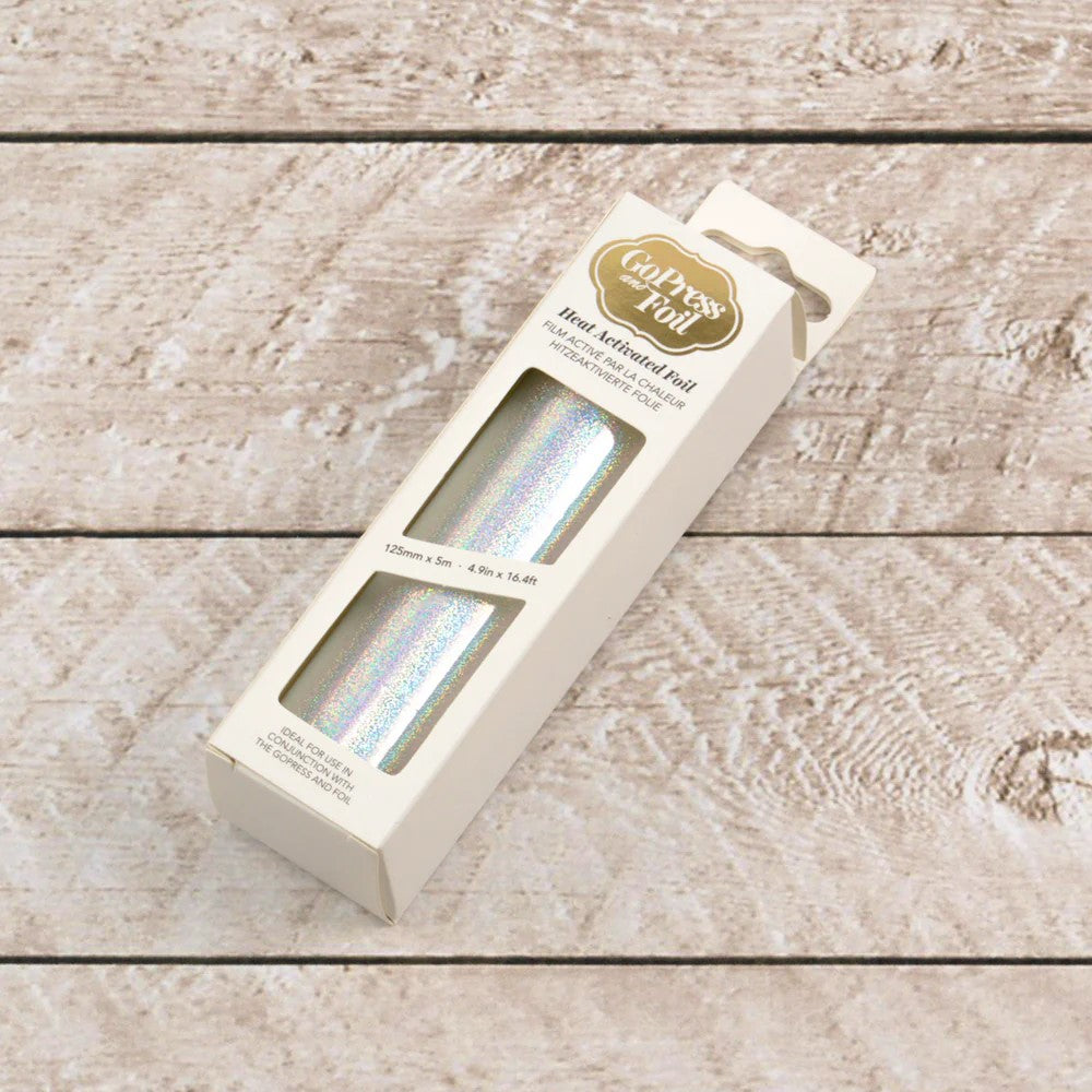 GoPress & Foil Me Foil - Silver (Iridescent Digital)