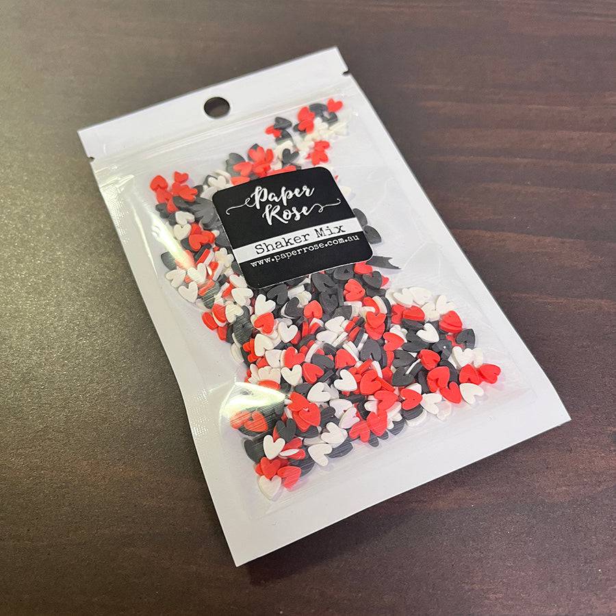 Paper Rose Happy Hearts Shaker Mix