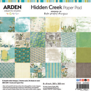 Arden Creative Studio Hidden Creek 8"x8" Paper Pad
