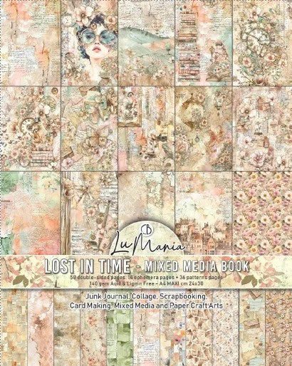 Ciao Bella Lu Mania Lost in Time Mixed Media Book