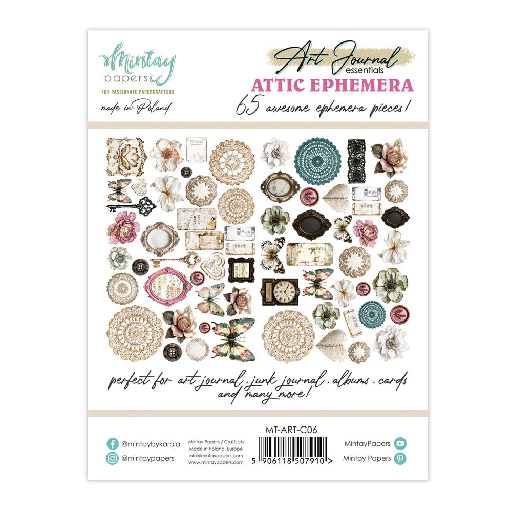 Mintay Art Journal Essentials - Attic Ephemera
