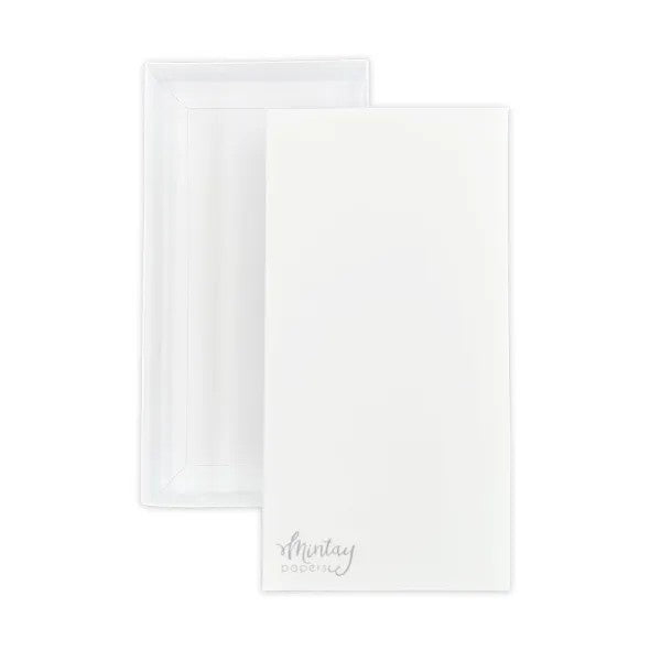 Mintay Basic Card Box Base - White - Tall (3 pieces)