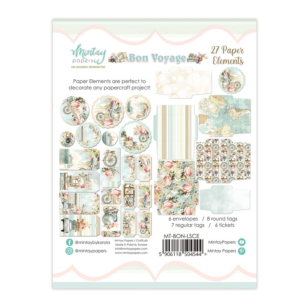 Mintay Paper Elements - Bon Voyage