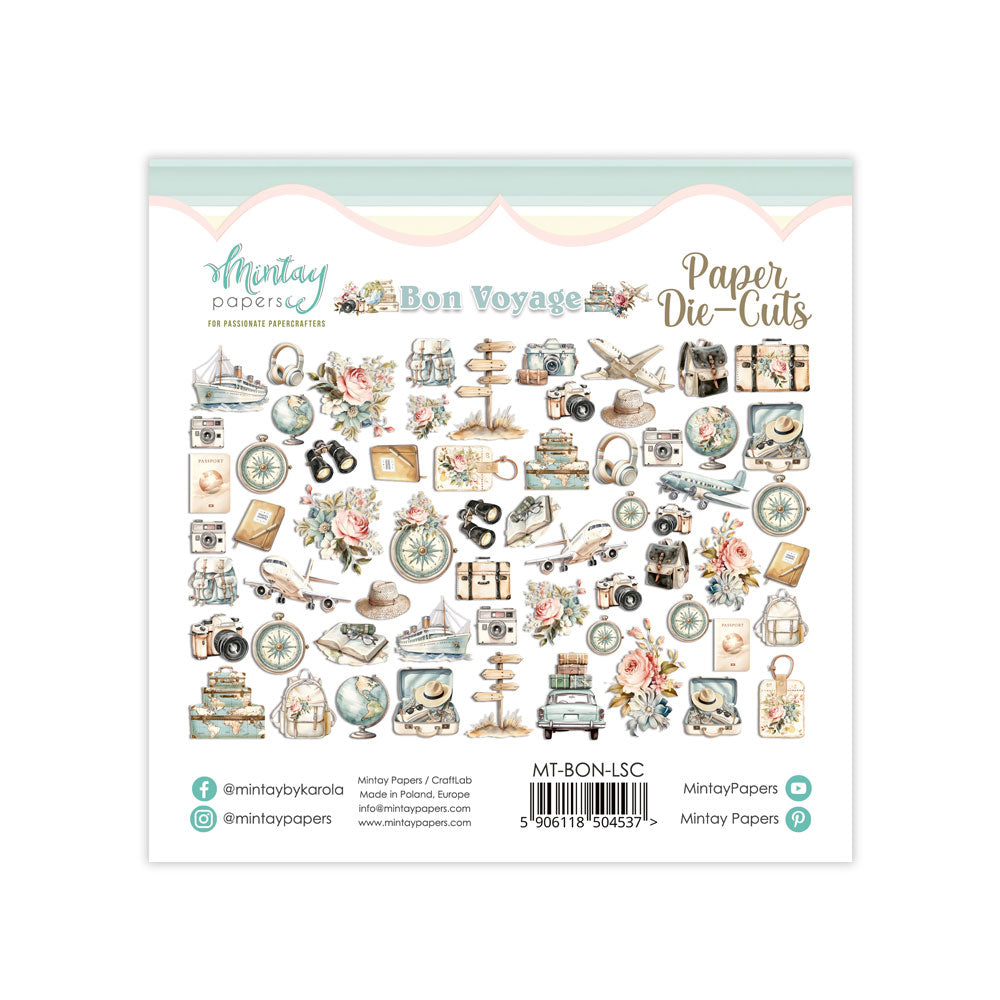 Mintay Paper Die Cuts - Bon Voyage