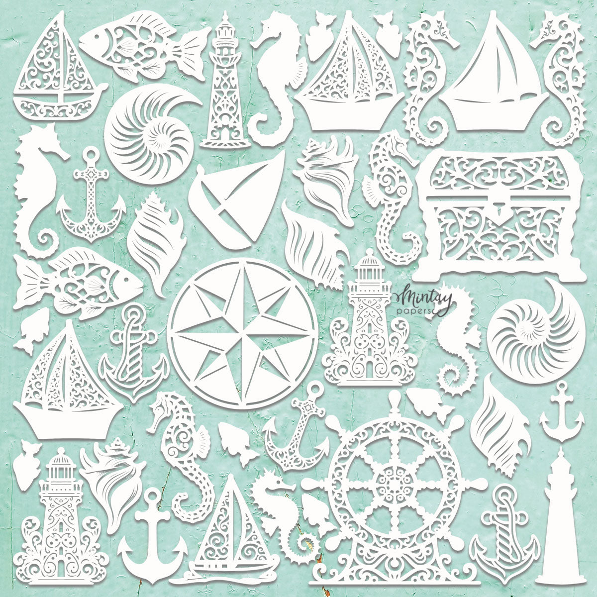 Mintay Chippies - Seashore Filigree