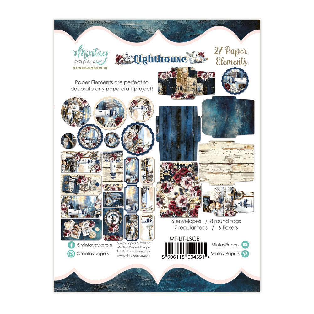 Mintay Paper Elements - Lighthouse