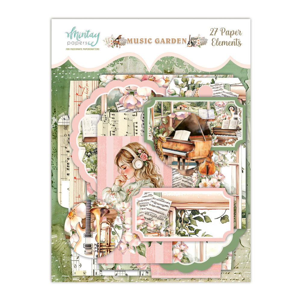Mintay Paper Elements - Music Garden