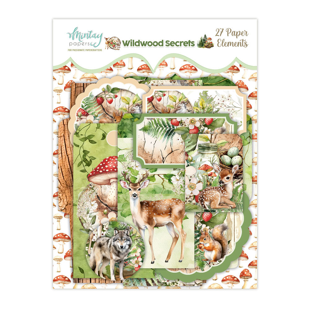 Mintay Paper Elements - Wildwood Secrets