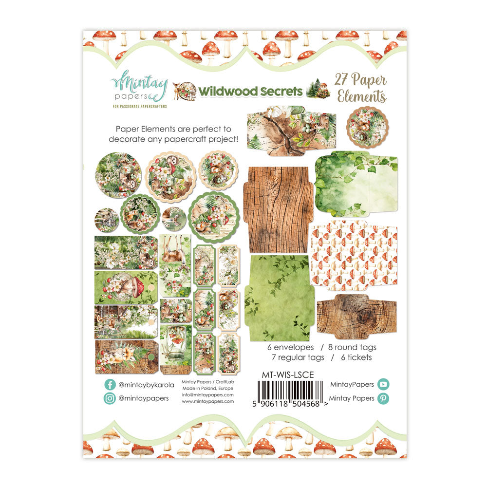 Mintay Paper Elements - Wildwood Secrets