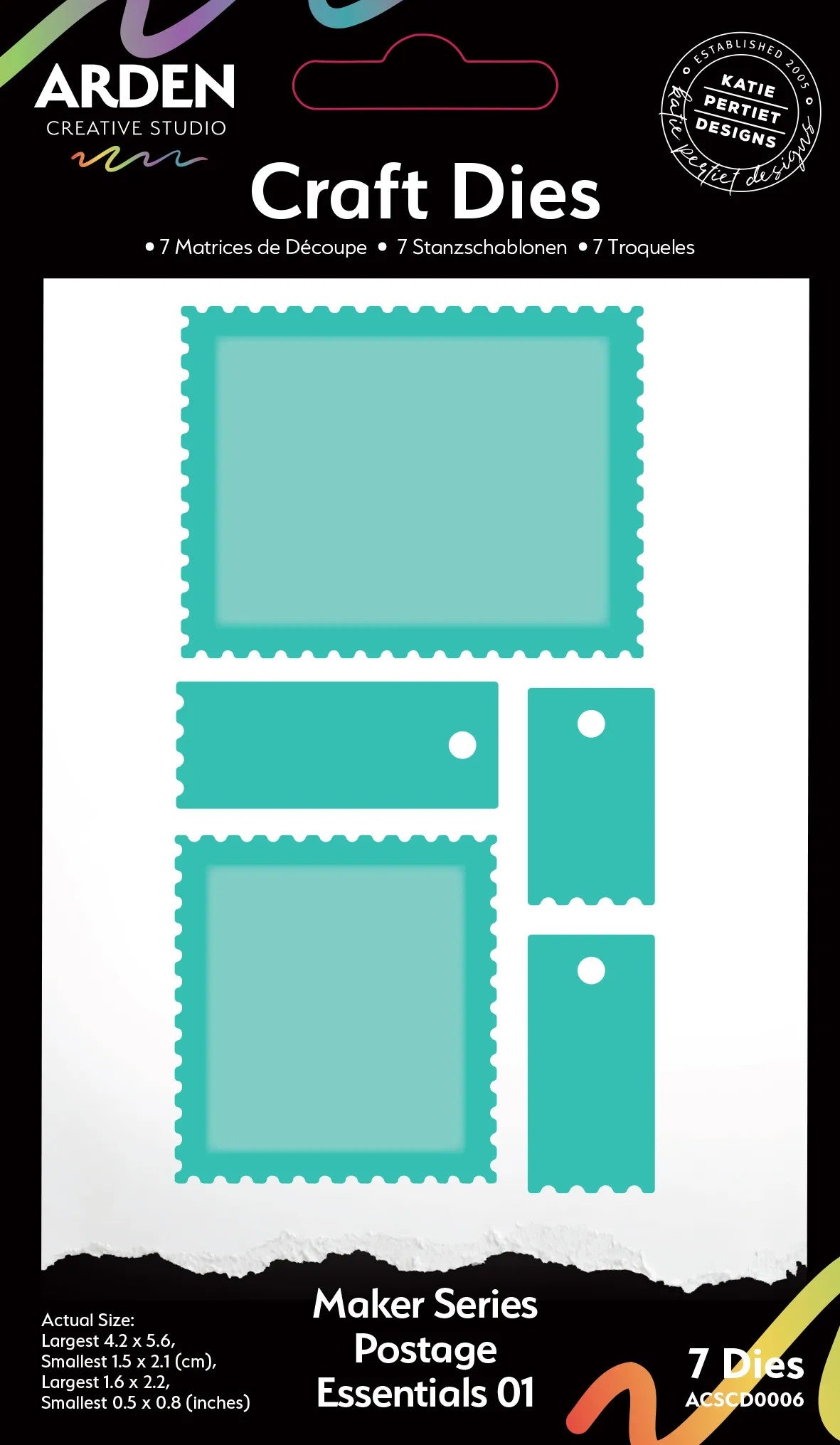 Arden Creative Studio - Postage Essentials 01 Maker Series Craft Die