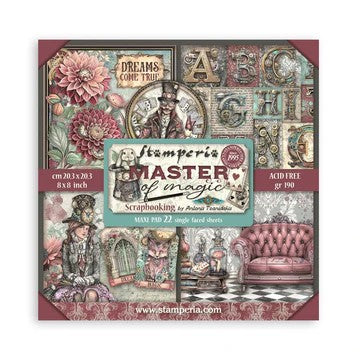 Stamperia Master of Magic 8"x8" Paper Pad