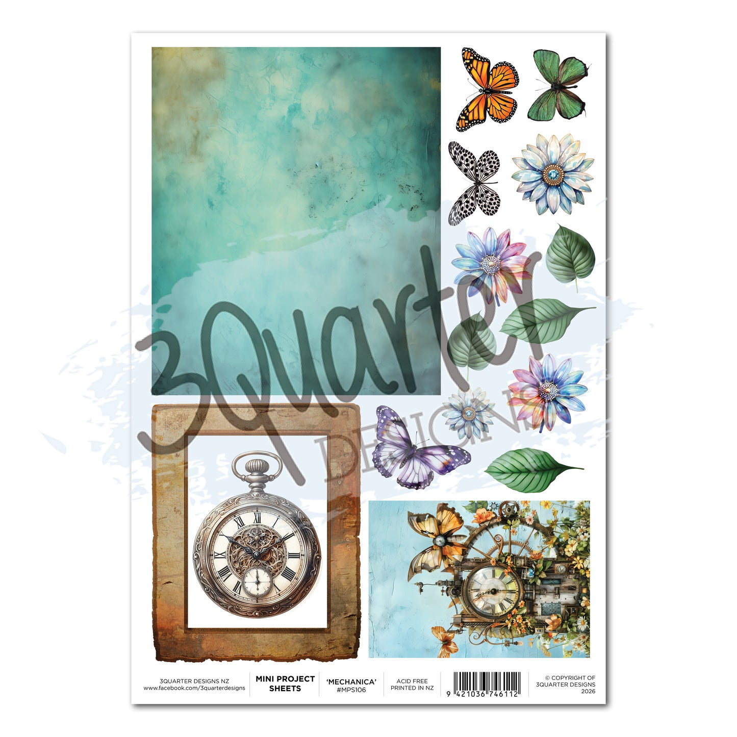 3 Quarter Designs Mechanic Mini Project Sheet