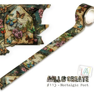 AALL & Create Nostalgic Post Washi tape (#113)