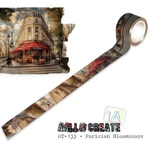 AALL & Create Washi Tape - Parisian Bloomscape
