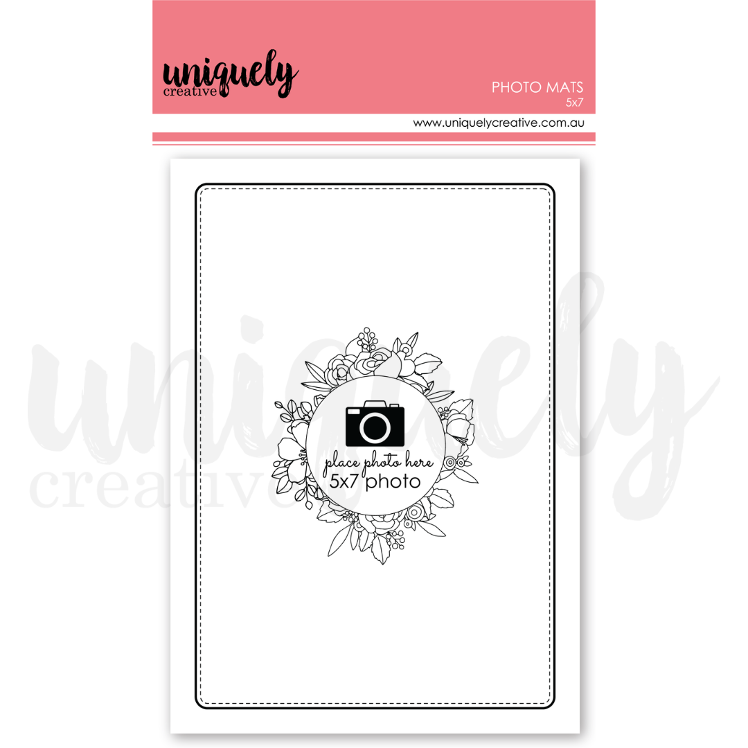 Uniquely Creative 5"x7" Photo Mats