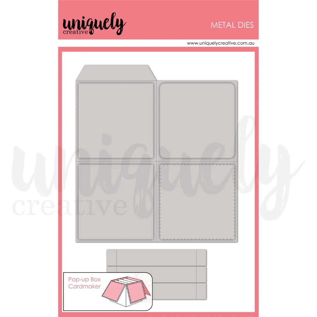 Uniquely Creative Pop Up Box Cardmaker Die