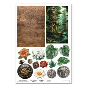 3 Quarter Designs Punk'ed Forest Mini Project Sheet