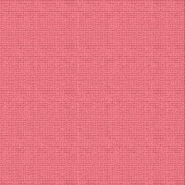 Couture Creations 12"x12" Textured Cardstock - Raspberry Rush (Single Sheet) 250GSM