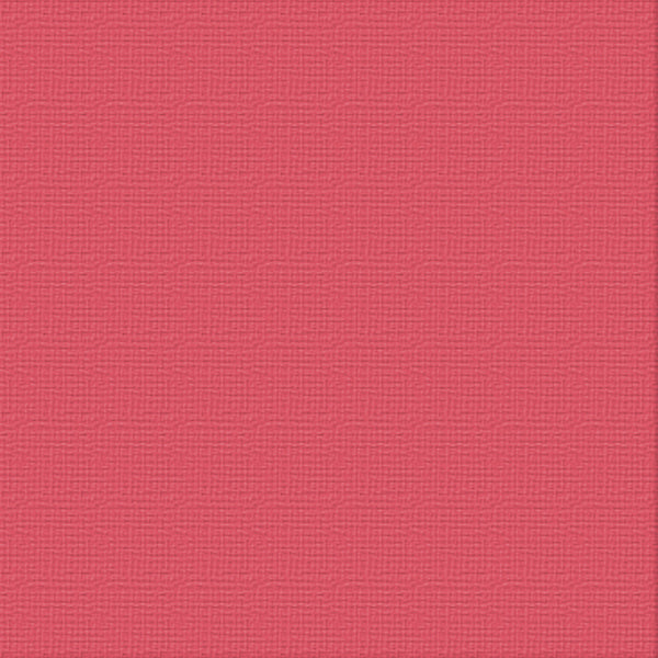 Couture Creations 12"x12" Textured Cardstock - Rubellite (Single Sheet) 216GSM