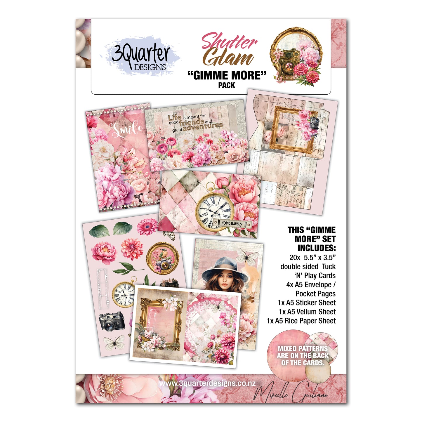 3 Quarter Designs Shutter Glam Gimme More Pack
