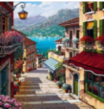 Streetscape 30cm x 40cm Diamond Dot Painting Kit