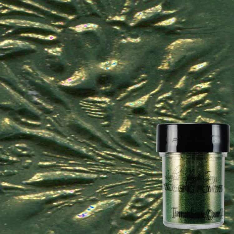 Lindy's Gang Tannenbaumn Green Gold - Embossing Powder