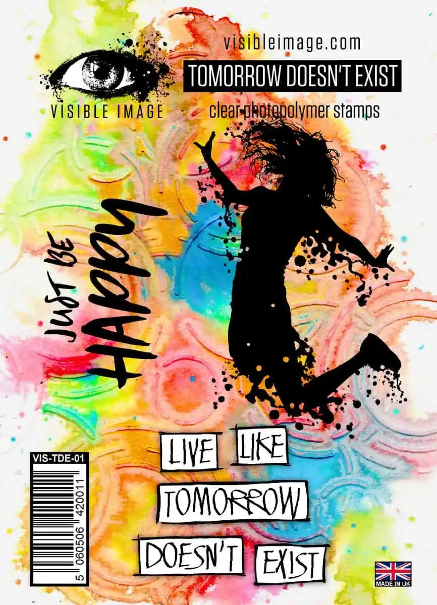 Visible Image Tomorrow Doesn't Exist Clear Stamp Set