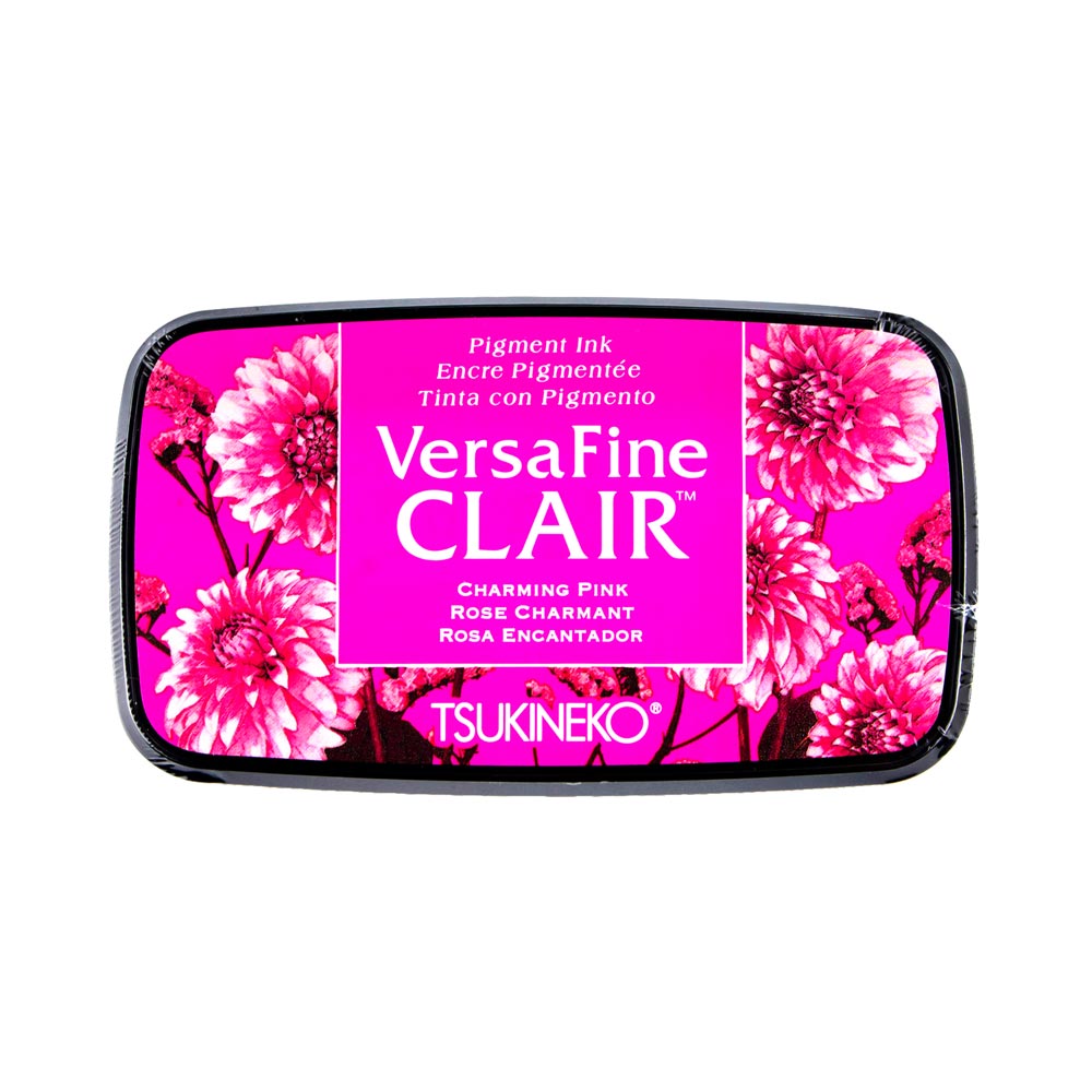Tsukineko Versafine Clair Ink Pad - Charming Pink