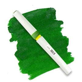 Couture Creations Winkles Glitter Brush Marker - Festive Green