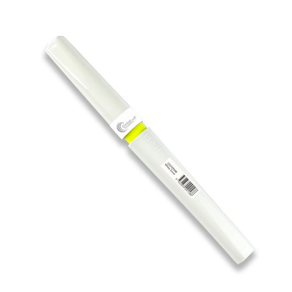 Couture Creations Winkles Glitter Marker - White Snow