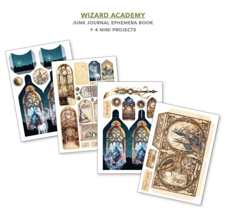 Ciao Bella Wizard Academy Junk Journal & Ephemera Book