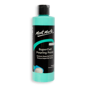 Mont Marte SuperCell Pouring Paint 240ml - Turquoise