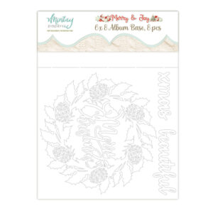 Mintay Merry & Joy 6"x8" Album Base